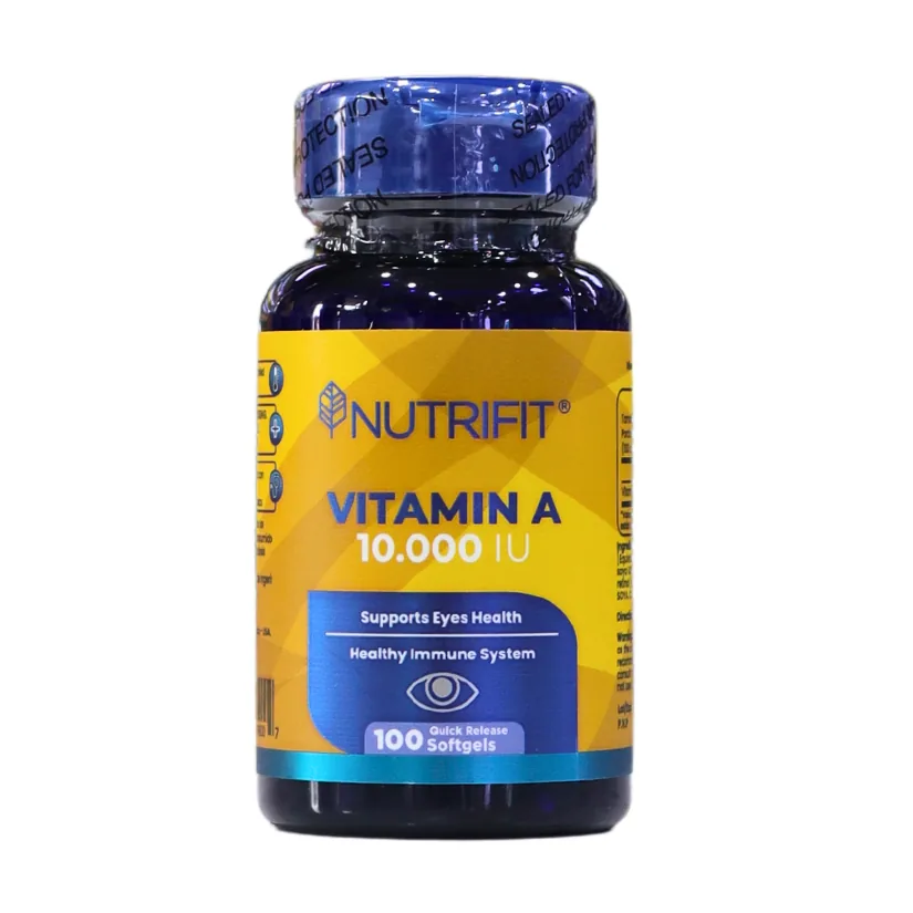Presentación de VITAMIN A 10.000 IU – NUTRIFIT