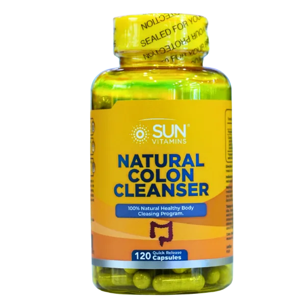 Presentación de NATURAL COLON CLEANSER 120 CÁPSULAS – SUN VITAMINS