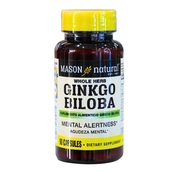 Presentación de GINKO BILOBA + 90 CAP – MASON NATURAL