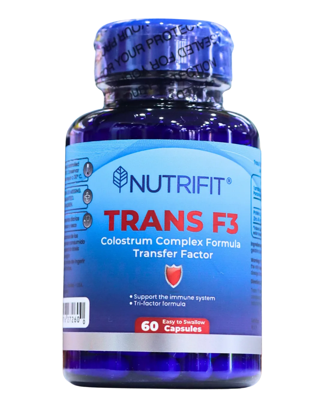 Presentación de TRANS F3 + 60 CAP – NUTRIFIT