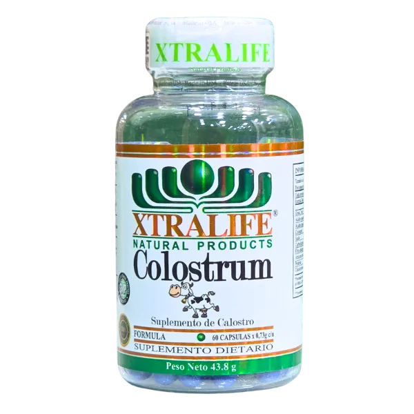 Presentación de COLOSTRUM + 60 CAP – XTRALIFE